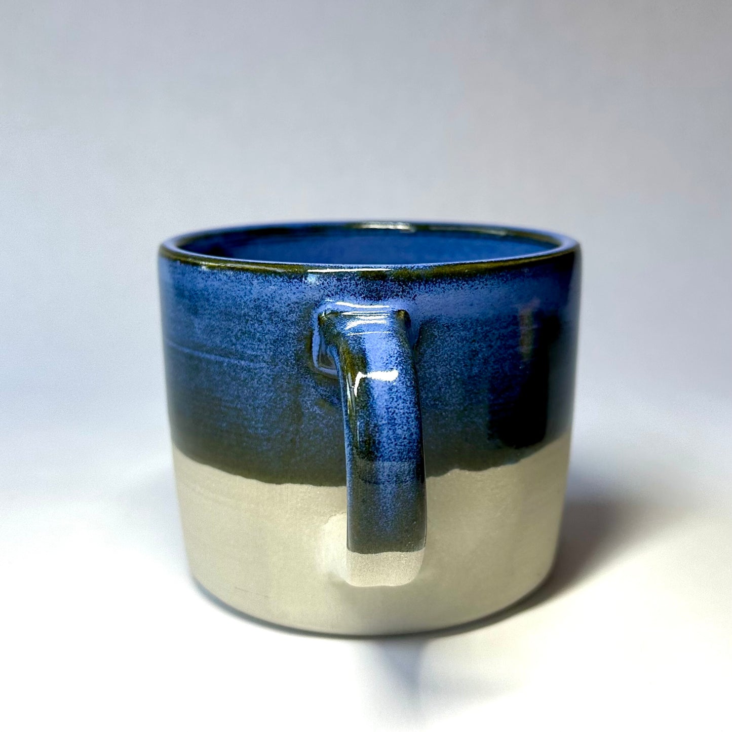 Large Blue Mug